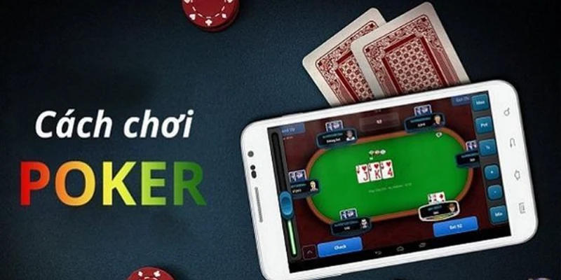 Ván cược Poker kết thúc thông qua 4 vòng cược để phân thắng bại