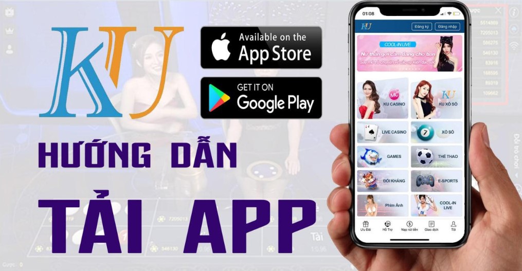 Hướng dẫn tải app KUBET